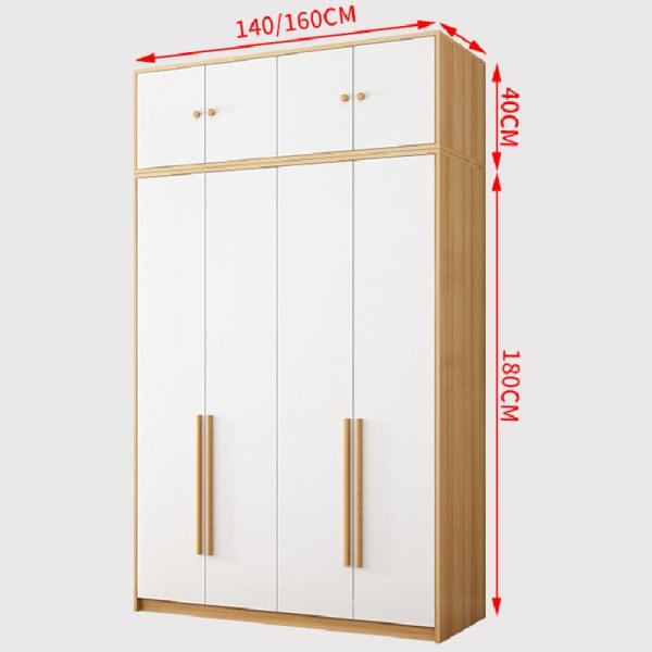 Nội thất phòng ngủ Nhà máy tủ quần áo Giá rẻ Tủ quần áo trượt bằng gỗ Tủ quần áo tùy chỉnh để bán - Ảnh 5