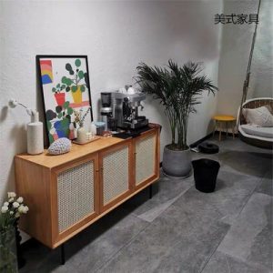 Tủ đựng đồ bằng mây tre đan