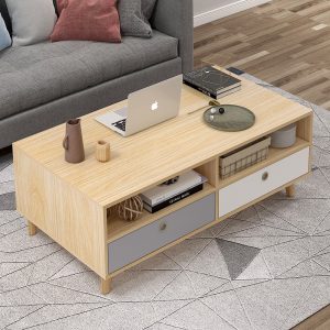 Bàn cà phê gỗ công nghiệp