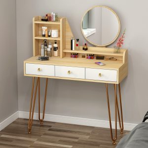 Bàn trang điểm chân sắt