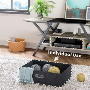 Giá đỡ tivi hình chữ Y hiện đại bên trên có ngăn kéo